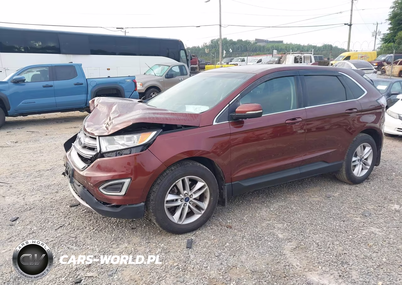2015 Ford Edge Sel VIN:2FMTK4J89FBB33216 - 2