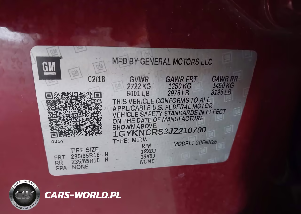 2018 Cadillac Xt5 Luxury VIN:1GYKNCRS3JZ210700 - 9
