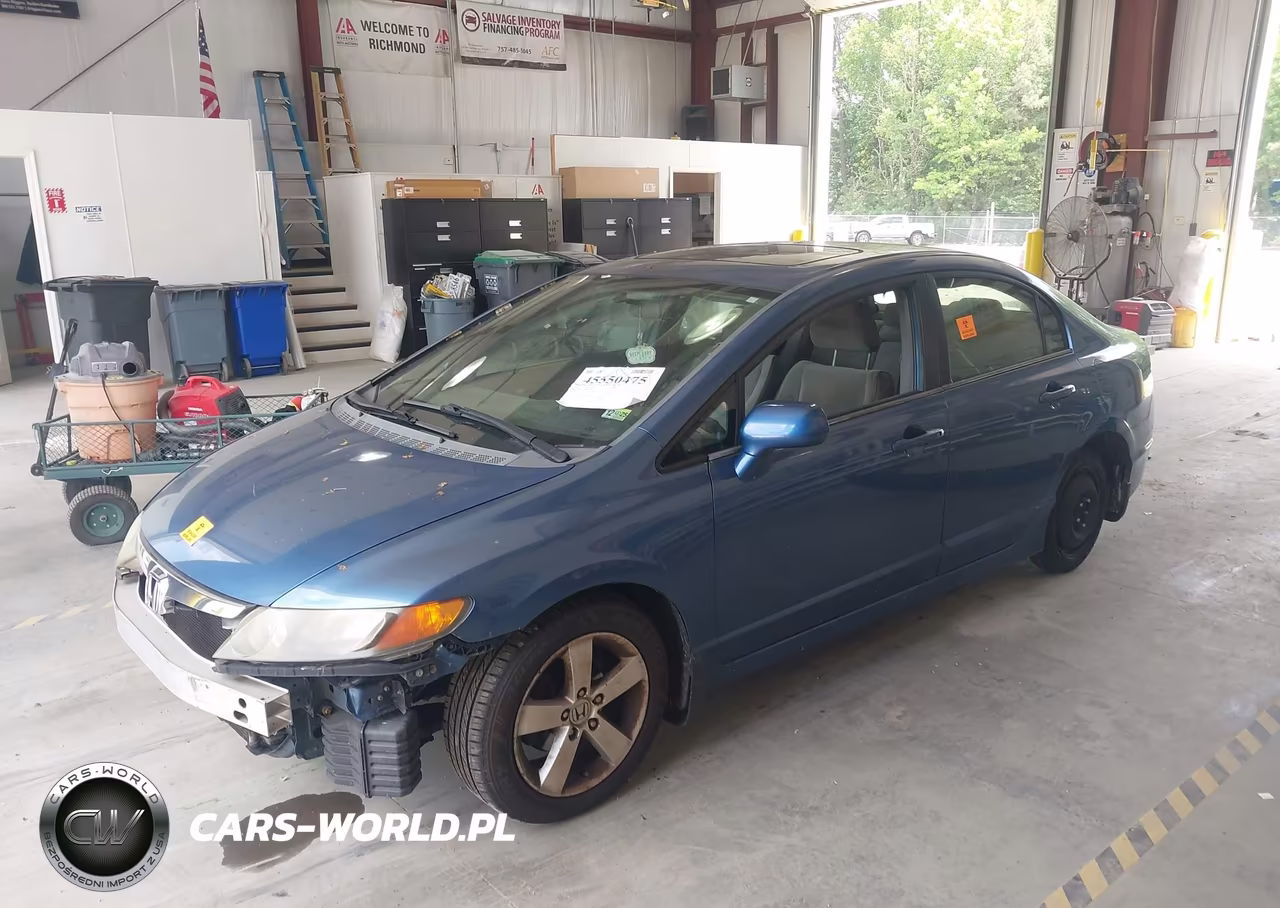 2007 Honda Civic Ex VIN:1HGFA16897L041330 - 2