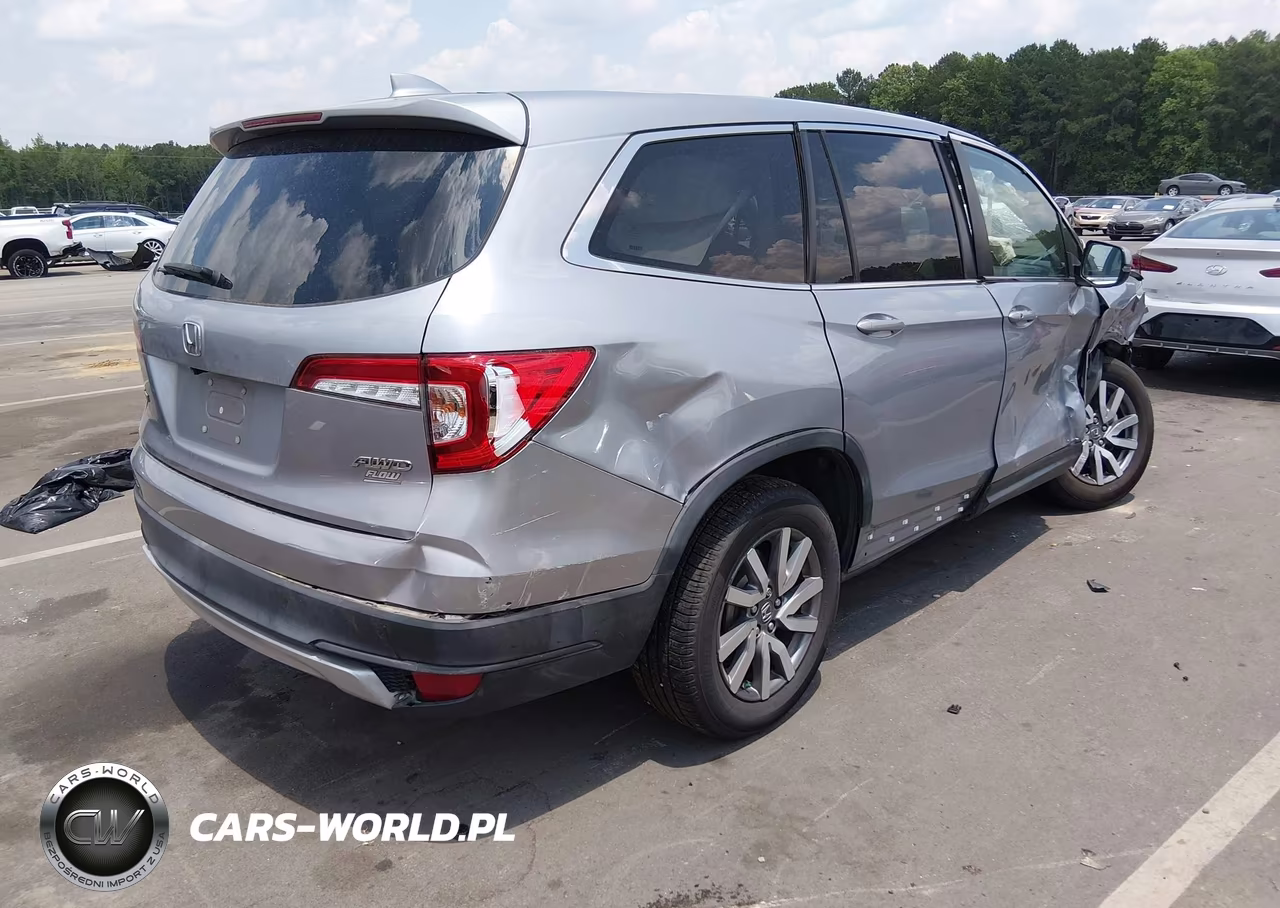 2020 Honda Pilot Awd Ex-L W-Navi VIN:5FNYF6H4XLB014019 - 4