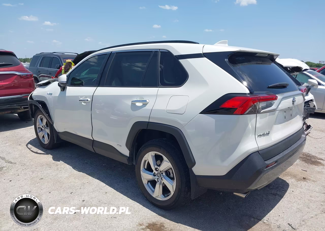 2020 Toyota Rav4 Hybrid Limited VIN:2T3DWRFV5LW093864 - 3