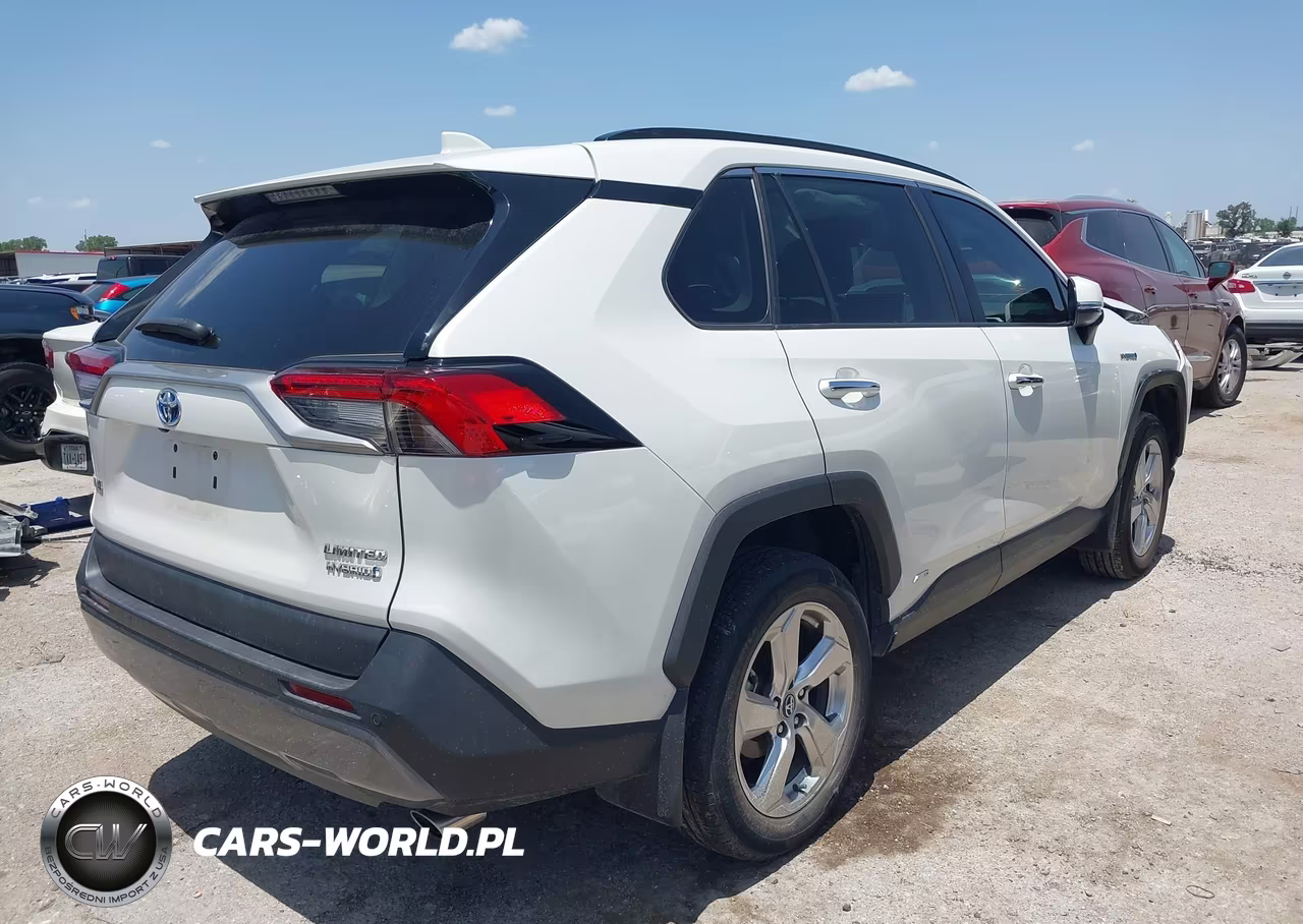 2020 Toyota Rav4 Hybrid Limited VIN:2T3DWRFV5LW093864 - 4