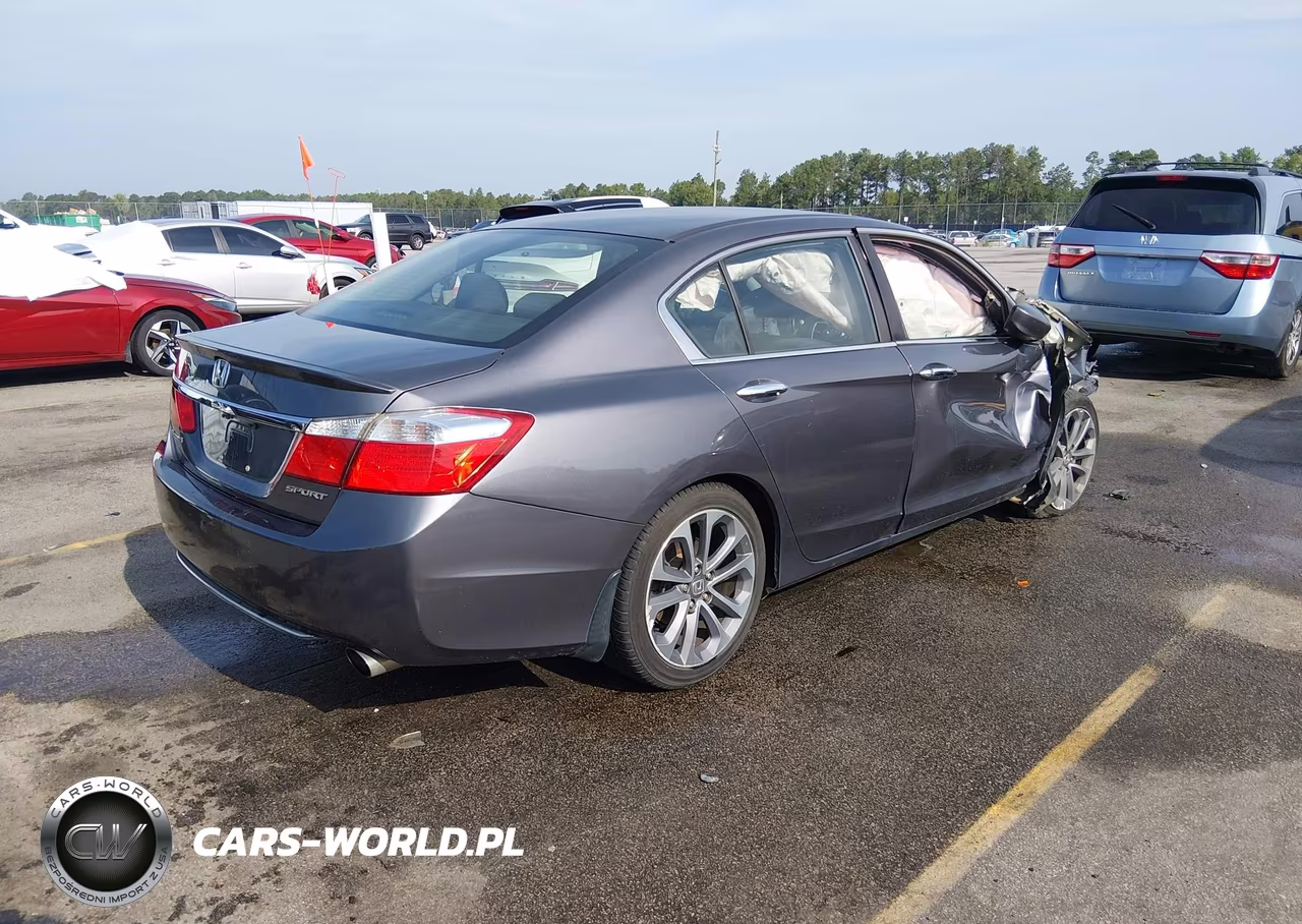 2014 Honda Accord Sport VIN:1HGCR2F57EA135643 - 4