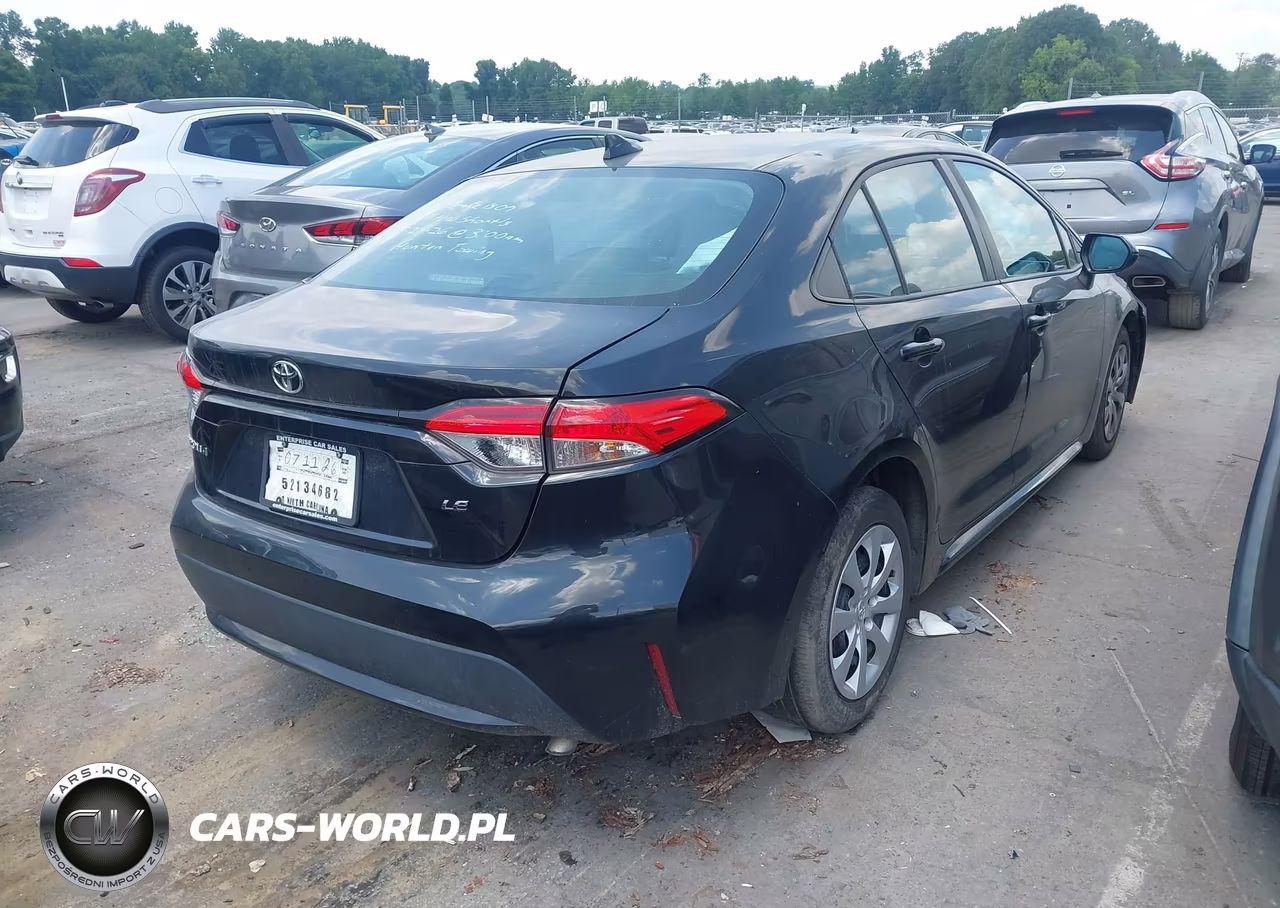 2022 Toyota Corolla Le VIN:5YFEPMAE6NP334520 - 4