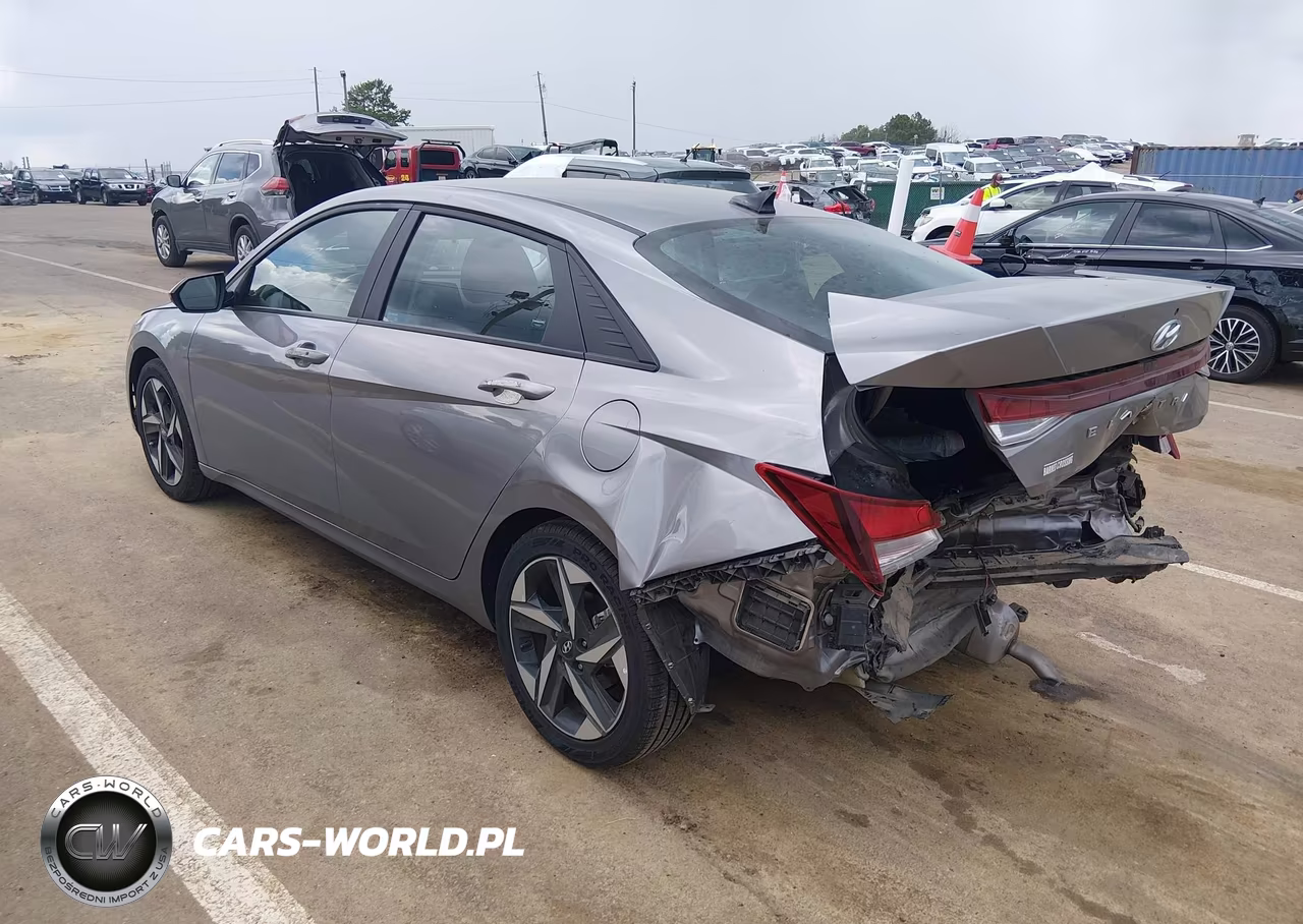 2023 Hyundai Elantra Sel VIN:KMHLS4AG0PU445332 - 3