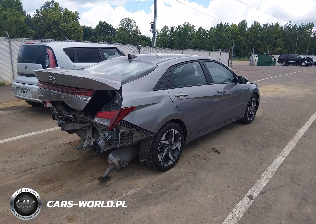 2023 Hyundai Elantra Sel VIN:KMHLS4AG0PU445332 - 4