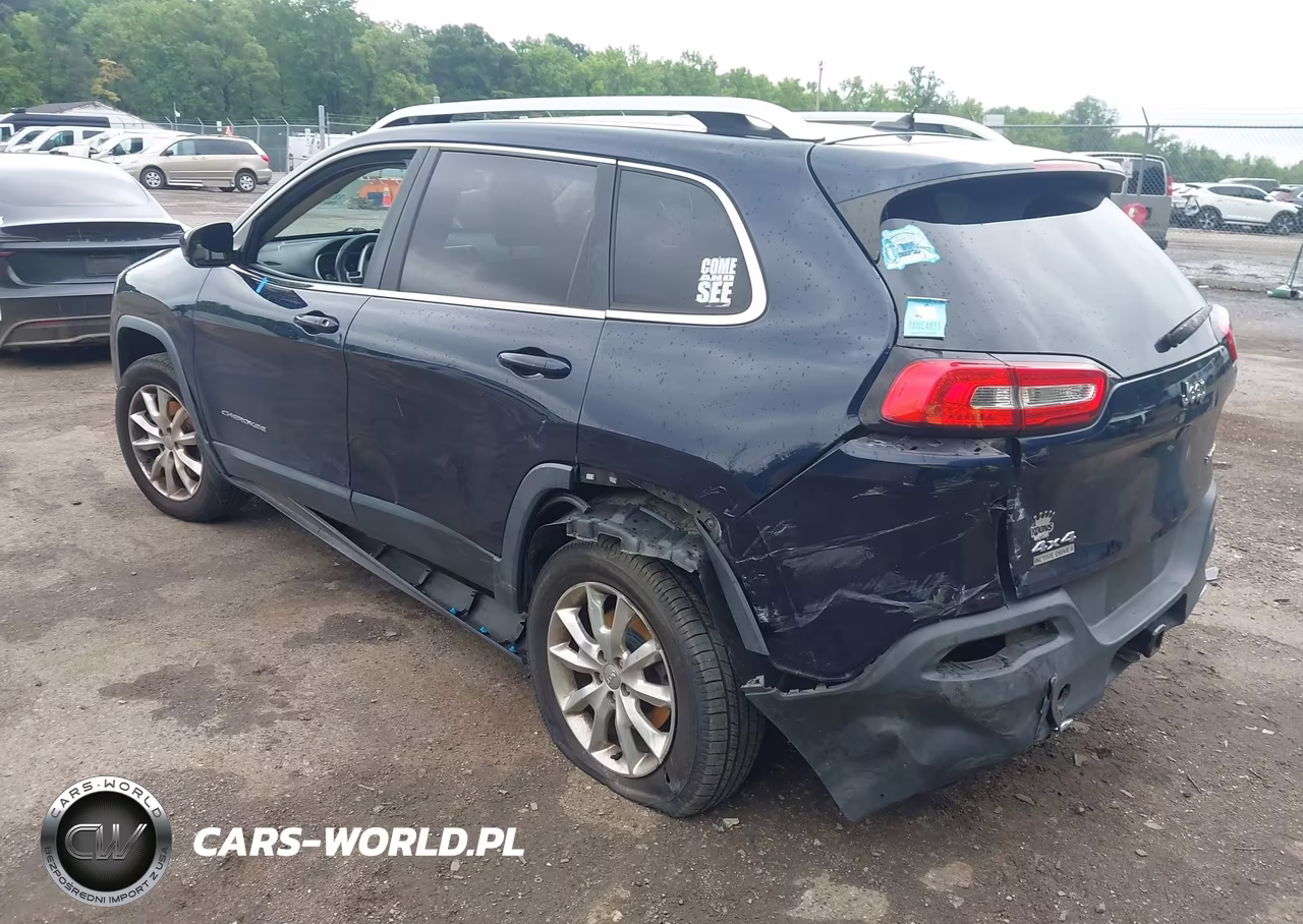2015 Jeep Cherokee Limited VIN:1C4PJMDS5FW667537 - 3