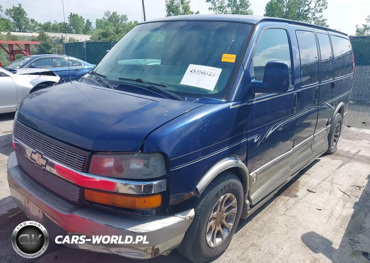 2004 Chevrolet Express Passenger VIN:1GBFG15T341116814 - 2