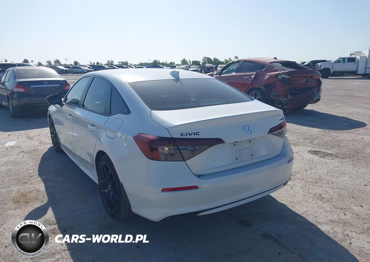 2026 Honda Civic Sport VIN:2HGFE2F57TH513905 - 3