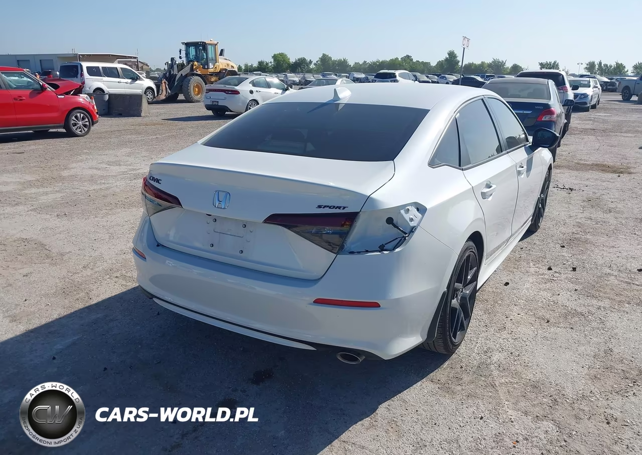 2026 Honda Civic Sport VIN:2HGFE2F57TH513905 - 4