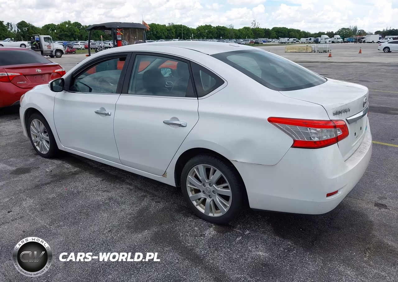 2013 Nissan Sentra Sl VIN:3N1AB7AP6DL659375 - 3
