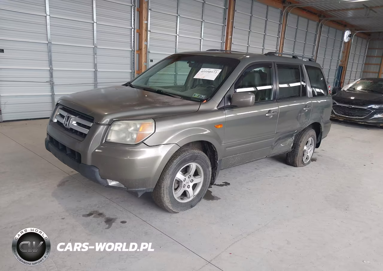 2007 Honda Pilot Ex-L VIN:5FNYF18797B002091 - 2
