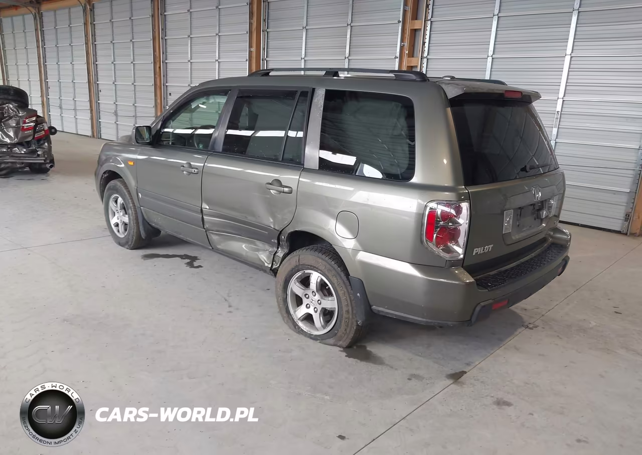2007 Honda Pilot Ex-L VIN:5FNYF18797B002091 - 3