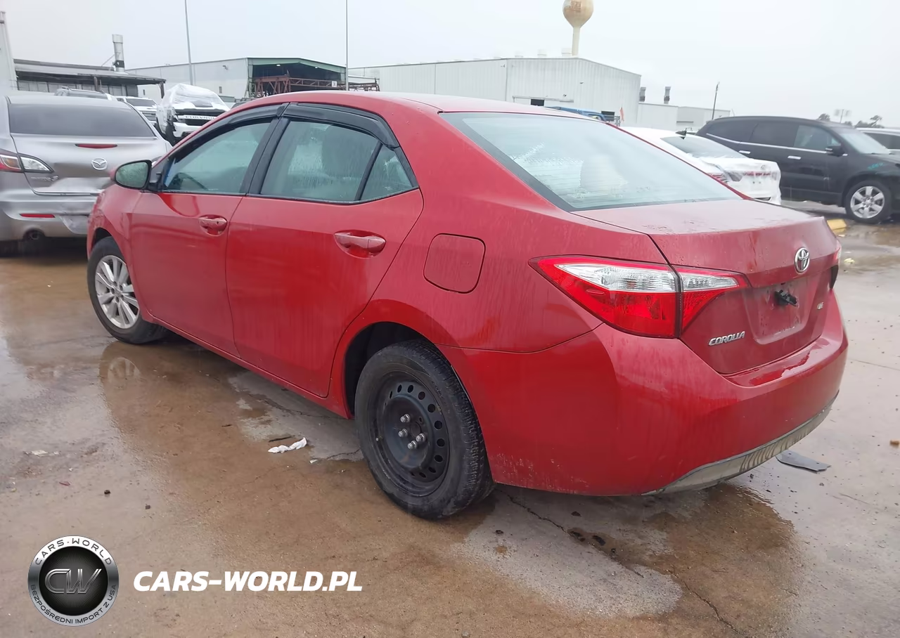 2014 Toyota Corolla Le VIN:5YFBURHE3EP114931 - 3