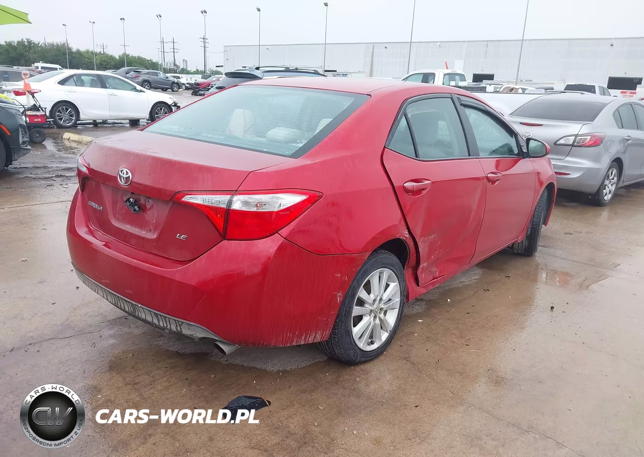 2014 Toyota Corolla Le VIN:5YFBURHE3EP114931 - 4