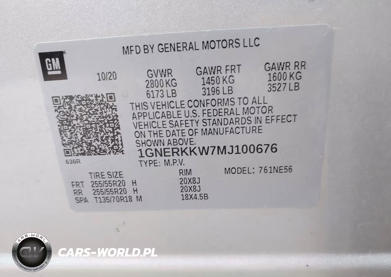 2021 Chevrolet Traverse Fwd Premier VIN:1GNERKKW7MJ100676 - 9