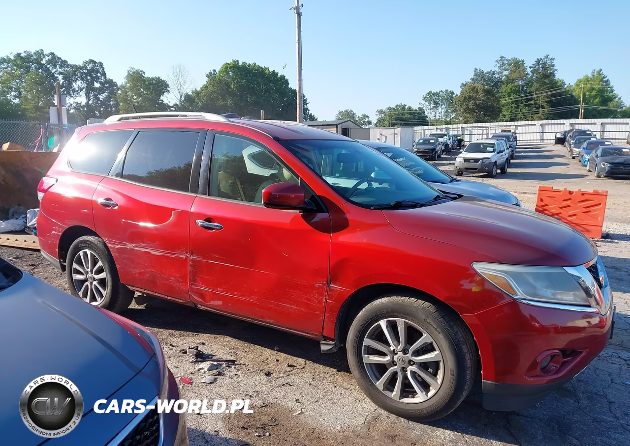 2015 Nissan Pathfinder Platinum-S-Sl-Sv VIN:5N1AR2MN4FC680483 - 13