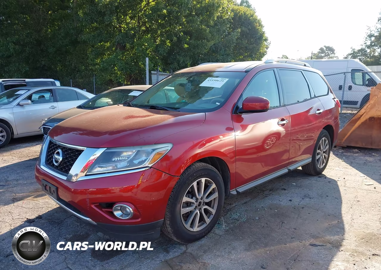 2015 Nissan Pathfinder Platinum-S-Sl-Sv VIN:5N1AR2MN4FC680483 - 2