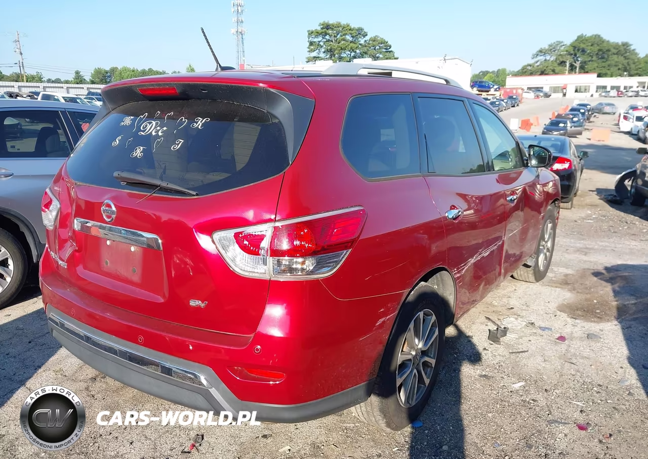 2015 Nissan Pathfinder Platinum-S-Sl-Sv VIN:5N1AR2MN4FC680483 - 4