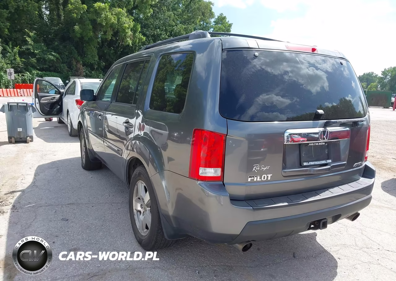 2011 Honda Pilot Ex-L VIN:5FNYF4H54BB066404 - 3