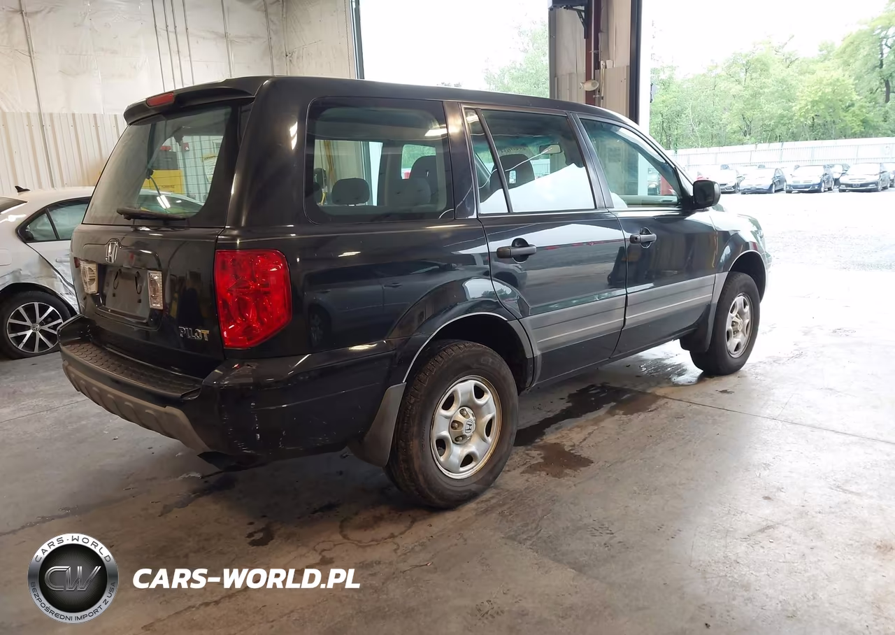 2004 Honda Pilot Lx VIN:2HKYF18194H587473 - 4