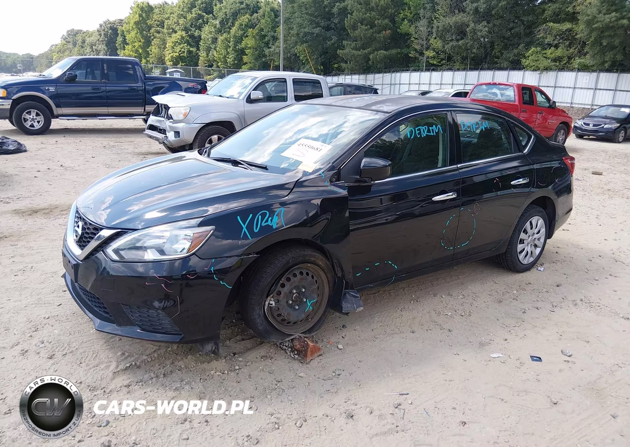 2016 Nissan Sentra Sv VIN:3N1AB7AP6GY310708 - 2