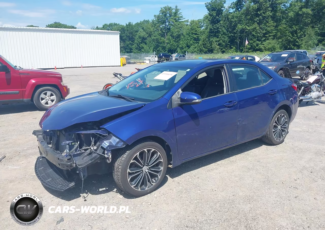 2015 Toyota Corolla S Plus VIN:2T1BURHE4FC443980 - 2