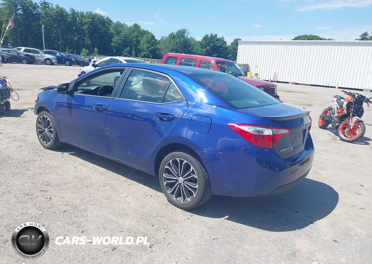 2015 Toyota Corolla S Plus VIN:2T1BURHE4FC443980 - 3