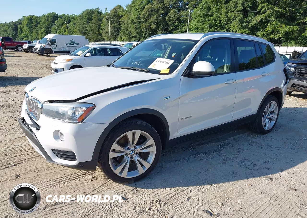2016 BMW X3 xDrive28I VIN:5UXWX9C59G0D77794 - 2