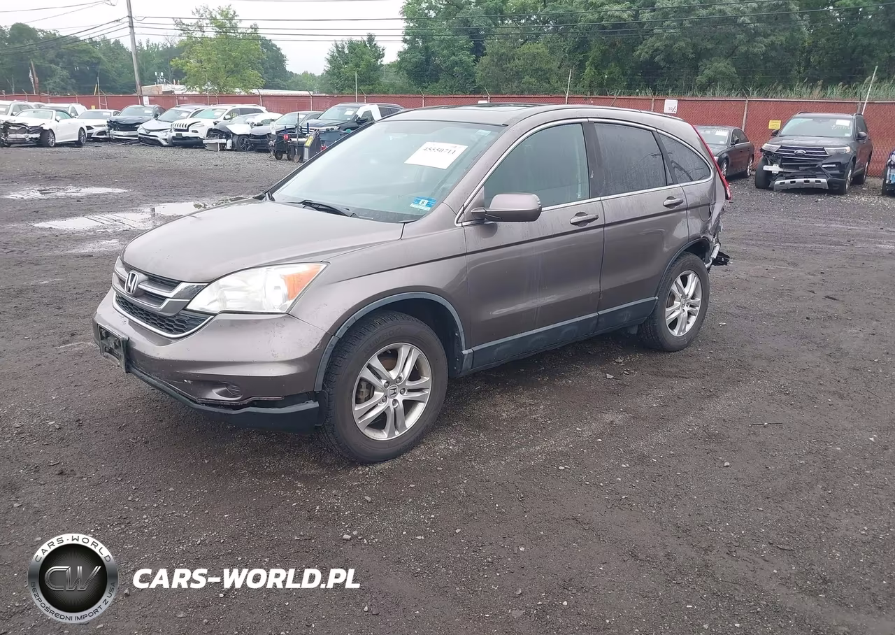 2010 Honda Cr-V Ex-L VIN:5J6RE4H77AL089593 - 2