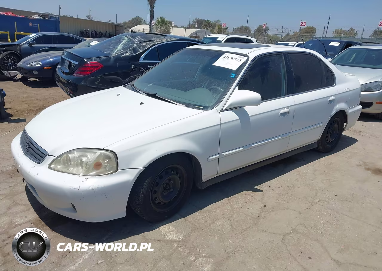 2000 Honda Civic Ex VIN:JHMEJ8646YS003480 - 2