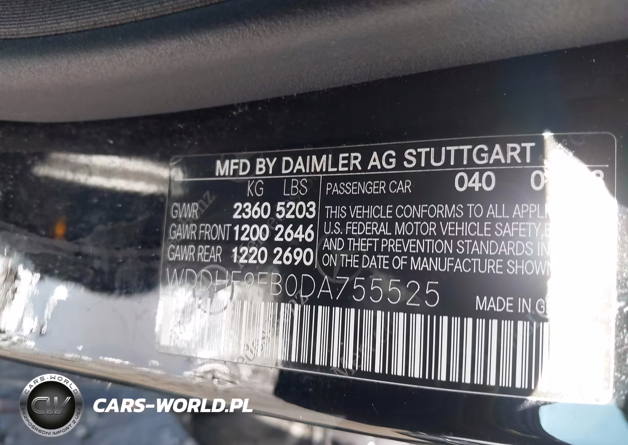 2013 Mercedes-Benz E 400 Hybrid Sport VIN:WDDHF9FB0DA755525 - 9