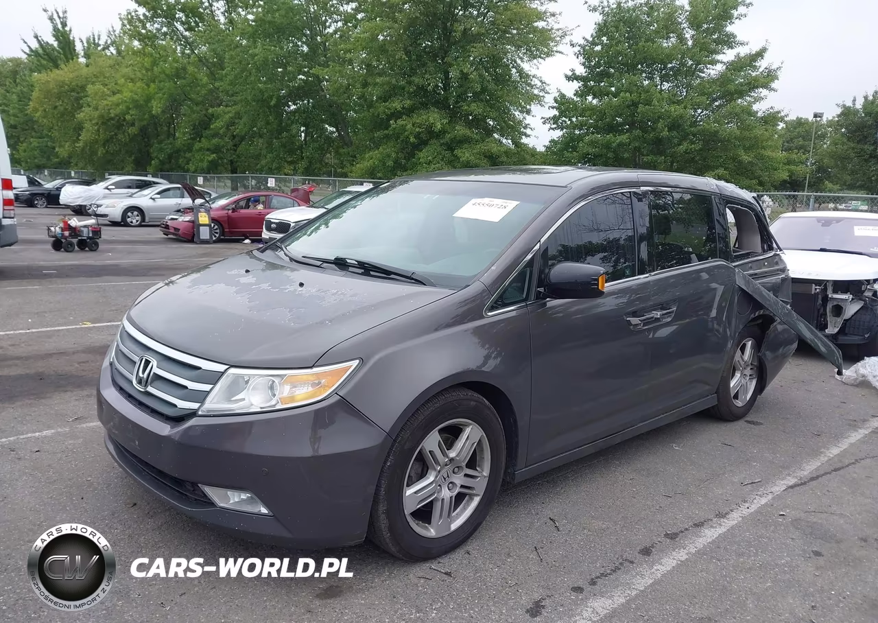 2012 Honda Odyssey Touring-Touring Elite VIN:5FNRL5H93CB124722 - 2