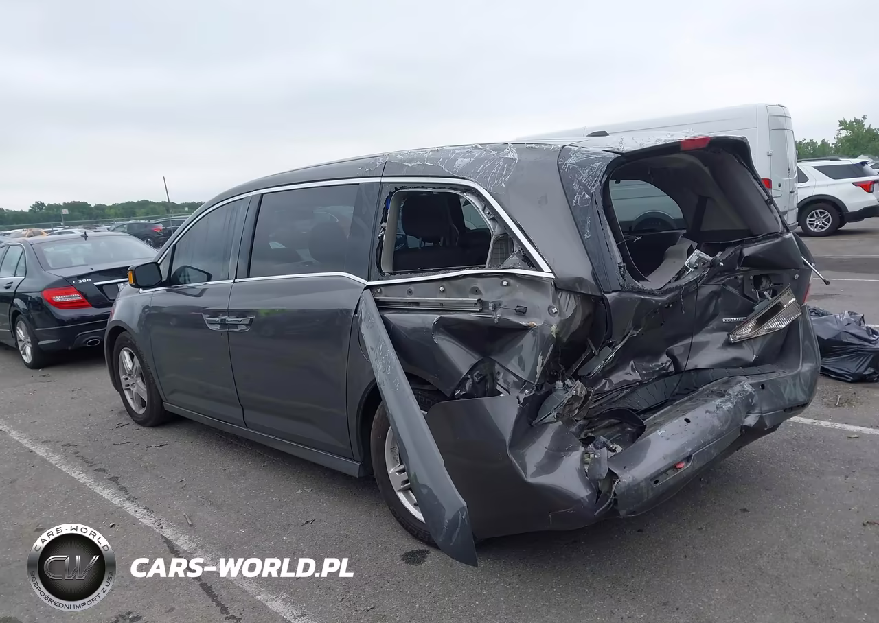 2012 Honda Odyssey Touring-Touring Elite VIN:5FNRL5H93CB124722 - 3