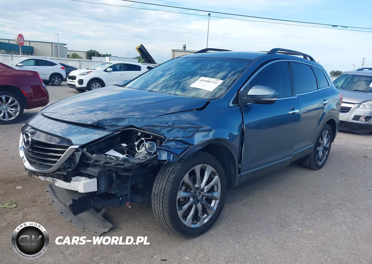 2015 Mazda Cx-9 Grand Touring VIN:JM3TB2DAXF0460353 - 2