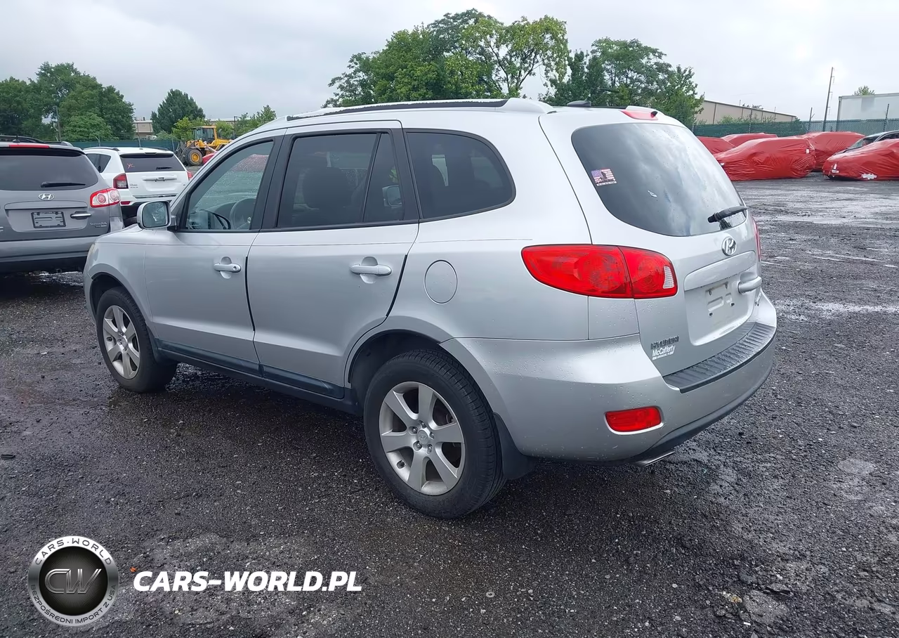 2008 Hyundai Santa Fe Limited-Se VIN:5NMSH73EX8H178852 - 3