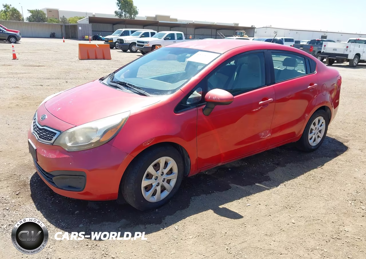 2013 Kia Rio Ex VIN:KNADN4A30D6120321 - 2