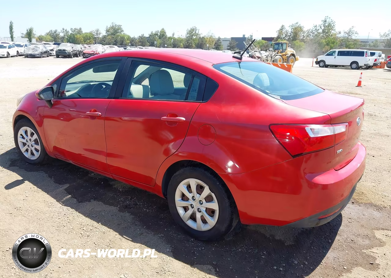 2013 Kia Rio Ex VIN:KNADN4A30D6120321 - 3