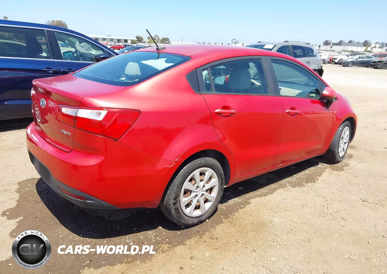 2013 Kia Rio Ex VIN:KNADN4A30D6120321 - 4