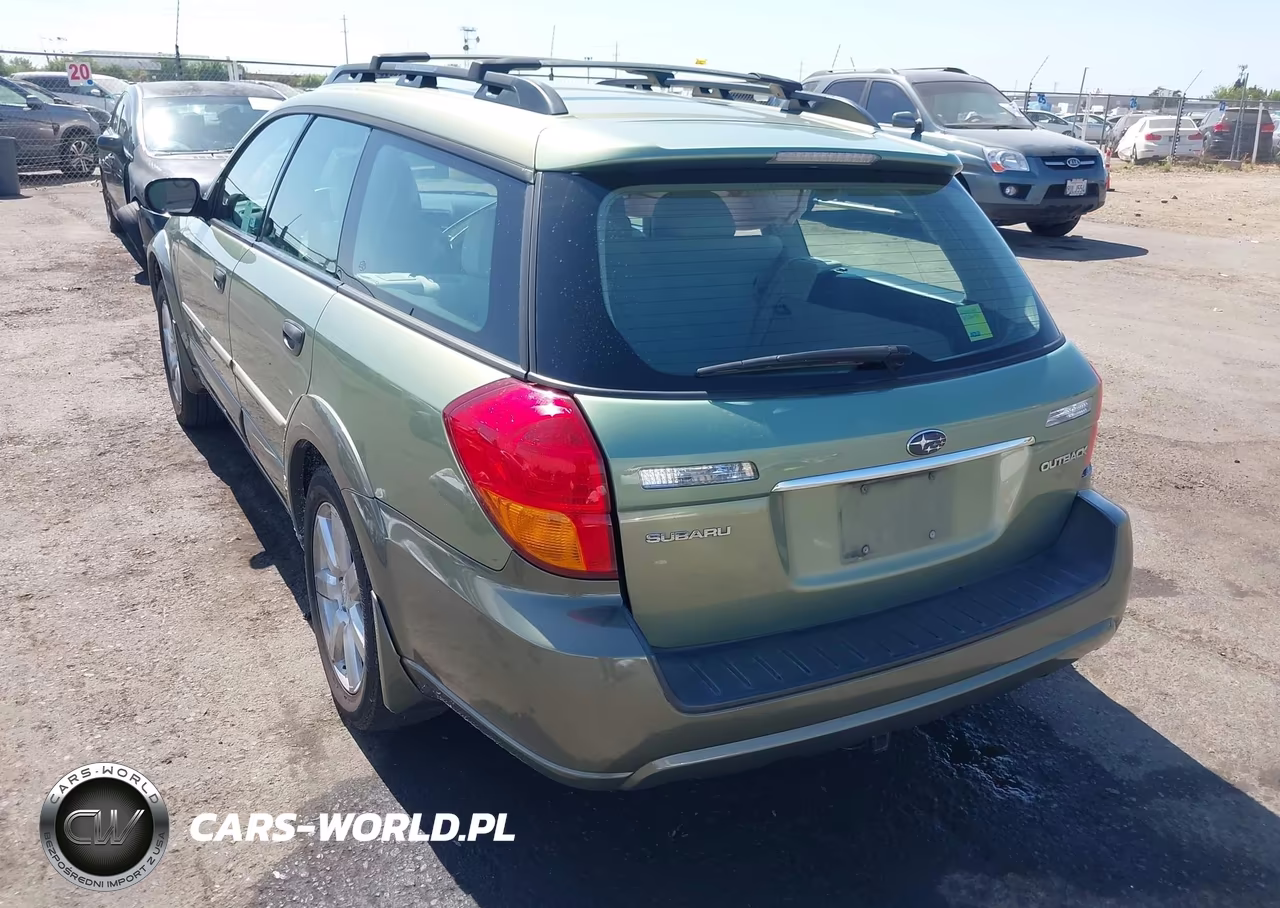 2007 Subaru Outback 2.5I VIN:4S4BP61C476321767 - 3