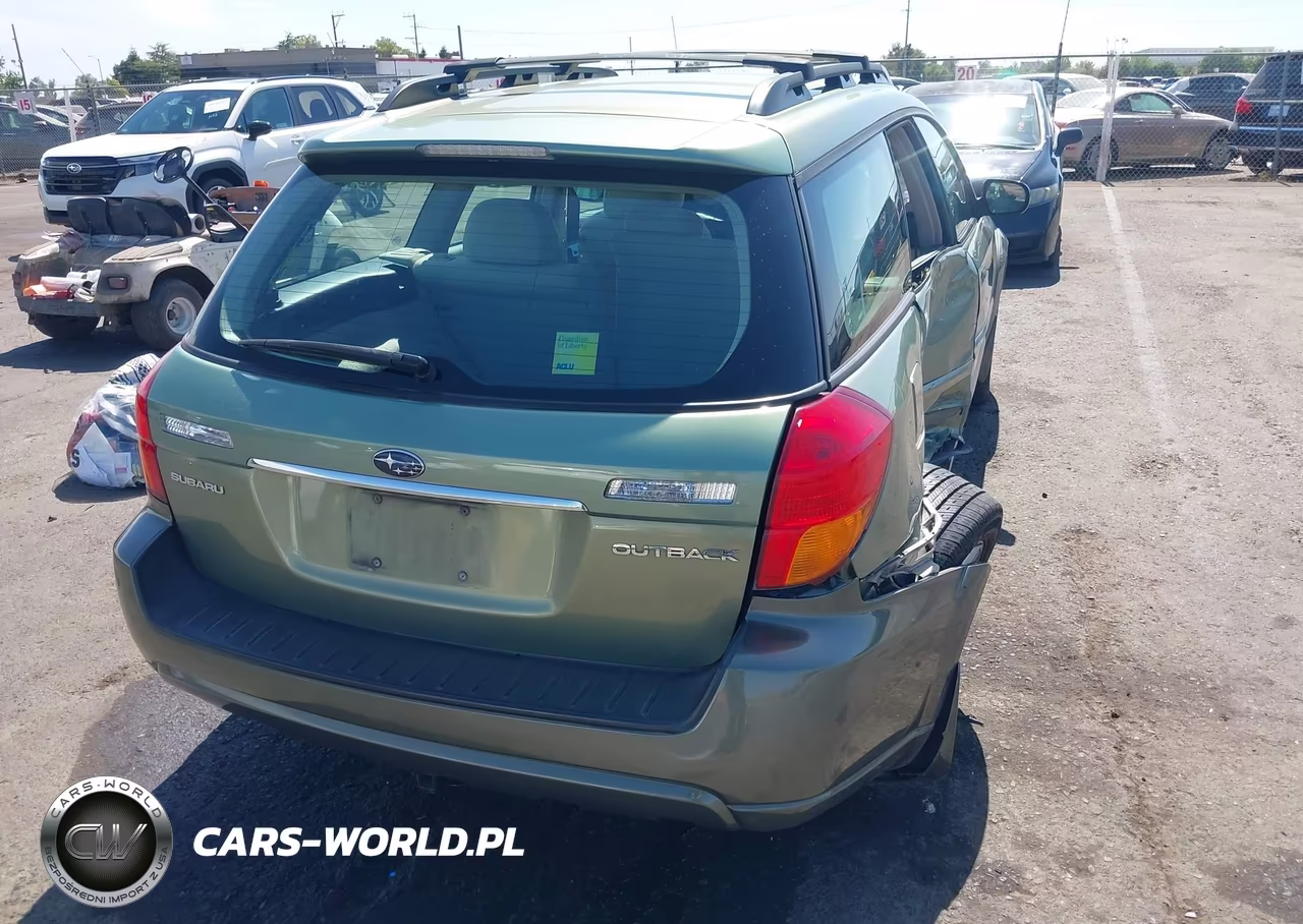 2007 Subaru Outback 2.5I VIN:4S4BP61C476321767 - 4
