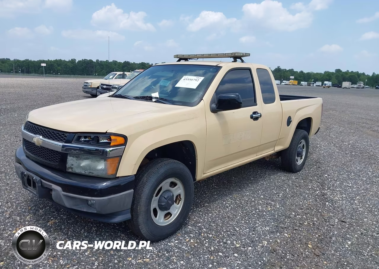 2010 Chevrolet Colorado Work Truck VIN:1GCJTBDE3A8108242 - 2