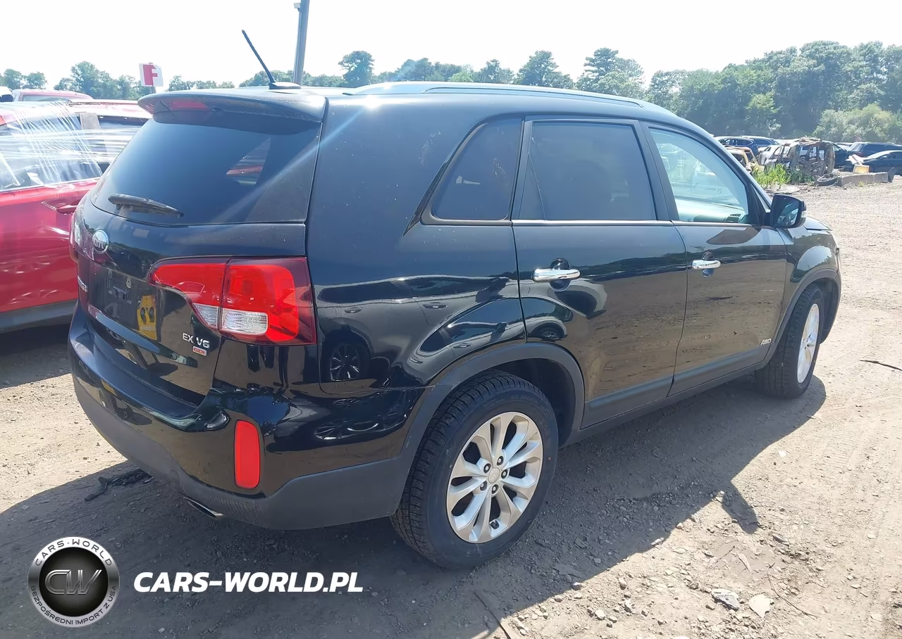 2014 Kia Sorento Ex V6 VIN:5XYKUDA76EG459017 - 4