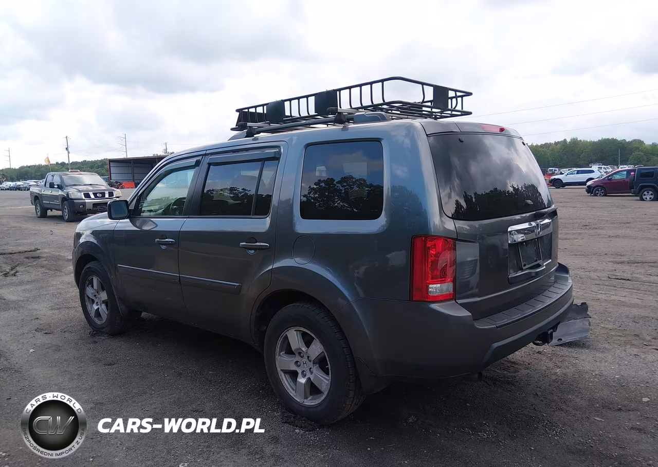 2011 Honda Pilot Ex-L VIN:5FNYF4H55BB007751 - 3