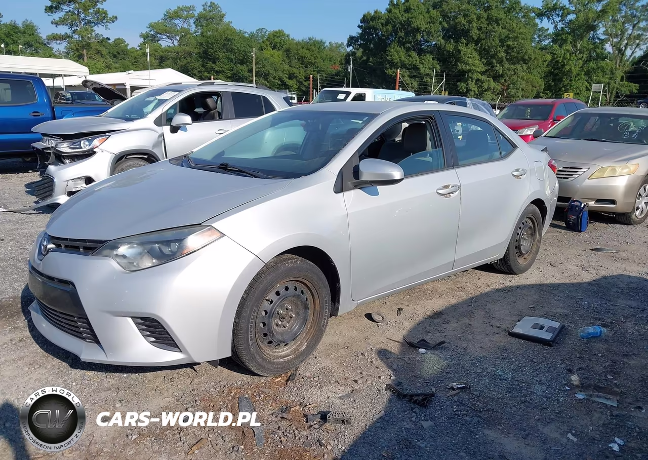 2015 Toyota Corolla Le VIN:2T1BURHE9FC419125 - 2