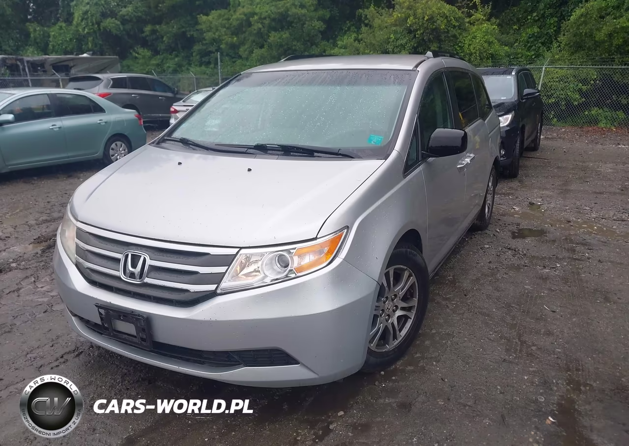 2012 Honda Odyssey Ex VIN:5FNRL5H4XCB078455 - 2