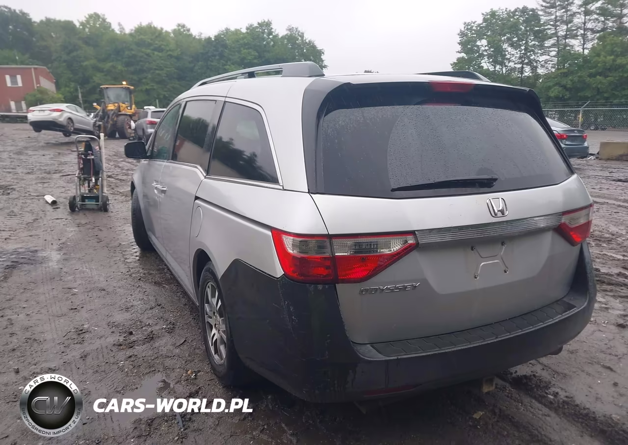2012 Honda Odyssey Ex VIN:5FNRL5H4XCB078455 - 3