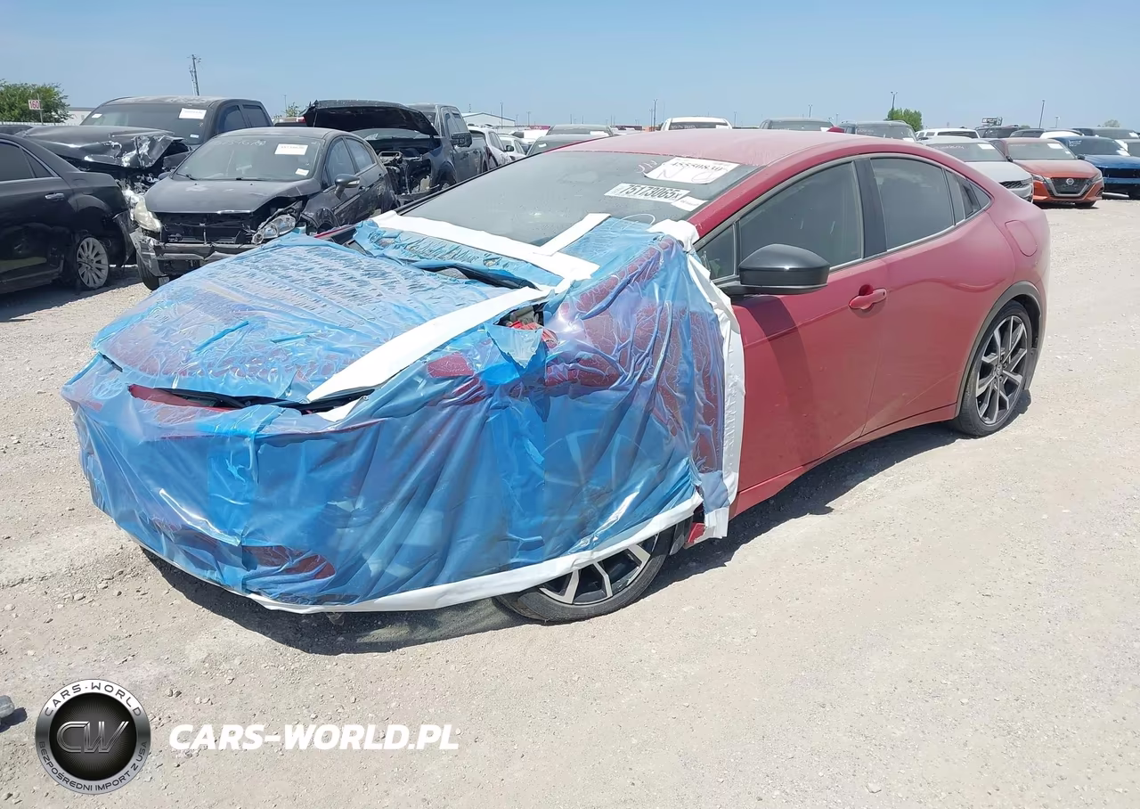 2024 Toyota Prius Prime Xse VIN:JTDACACU1R3022875 - 2