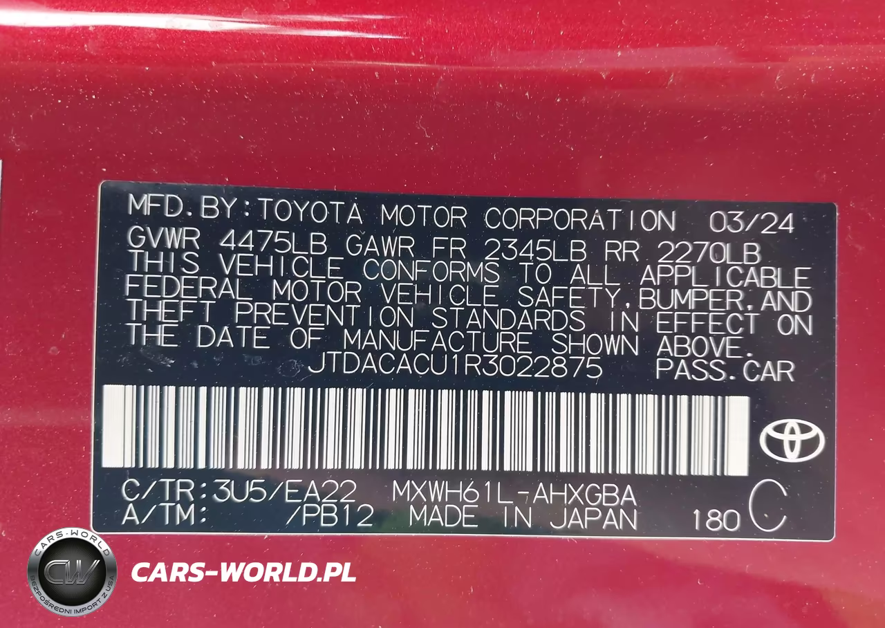 2024 Toyota Prius Prime Xse VIN:JTDACACU1R3022875 - 9