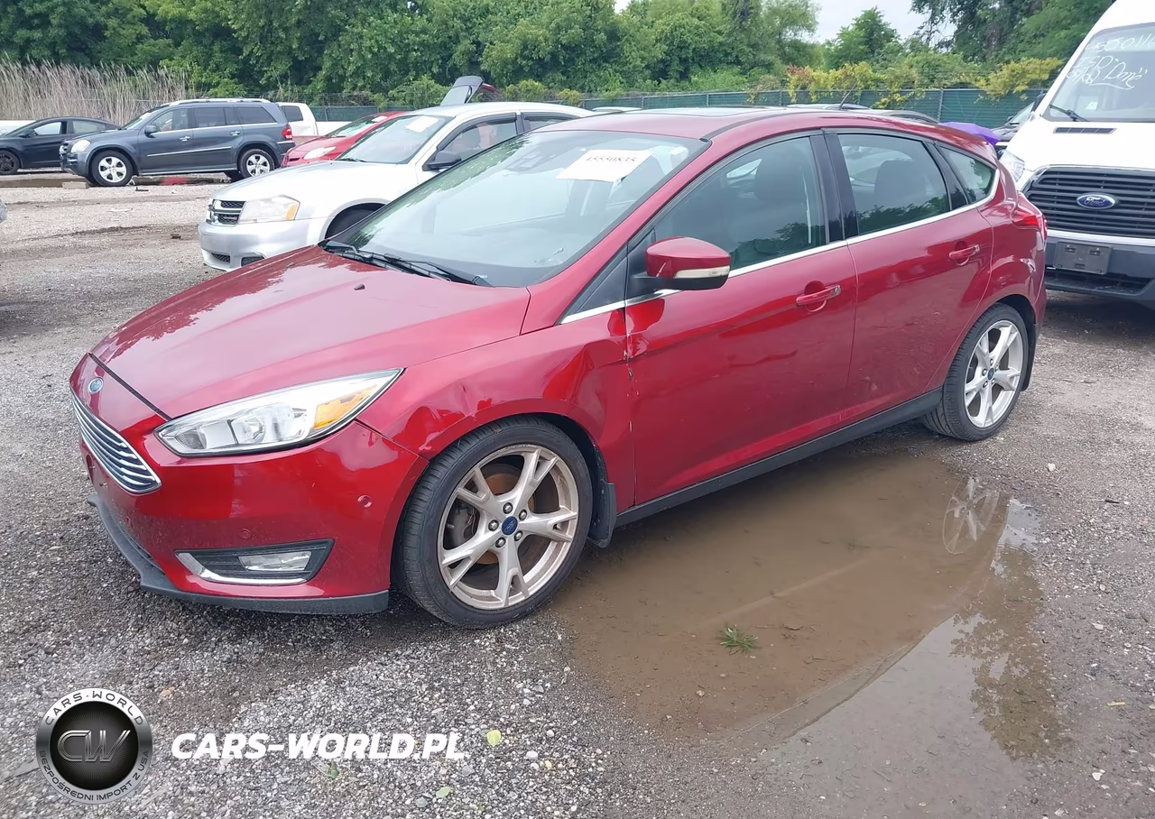 2015 Ford Focus Titanium VIN:1FADP3N20FL322207 - 2